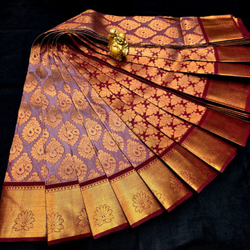 All Self Bridal Saree