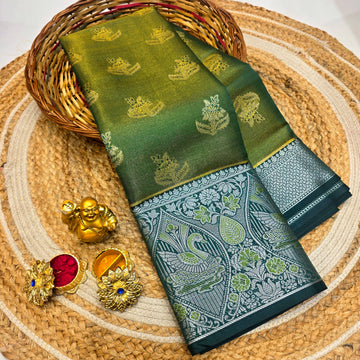 Tissue Bridal Saree