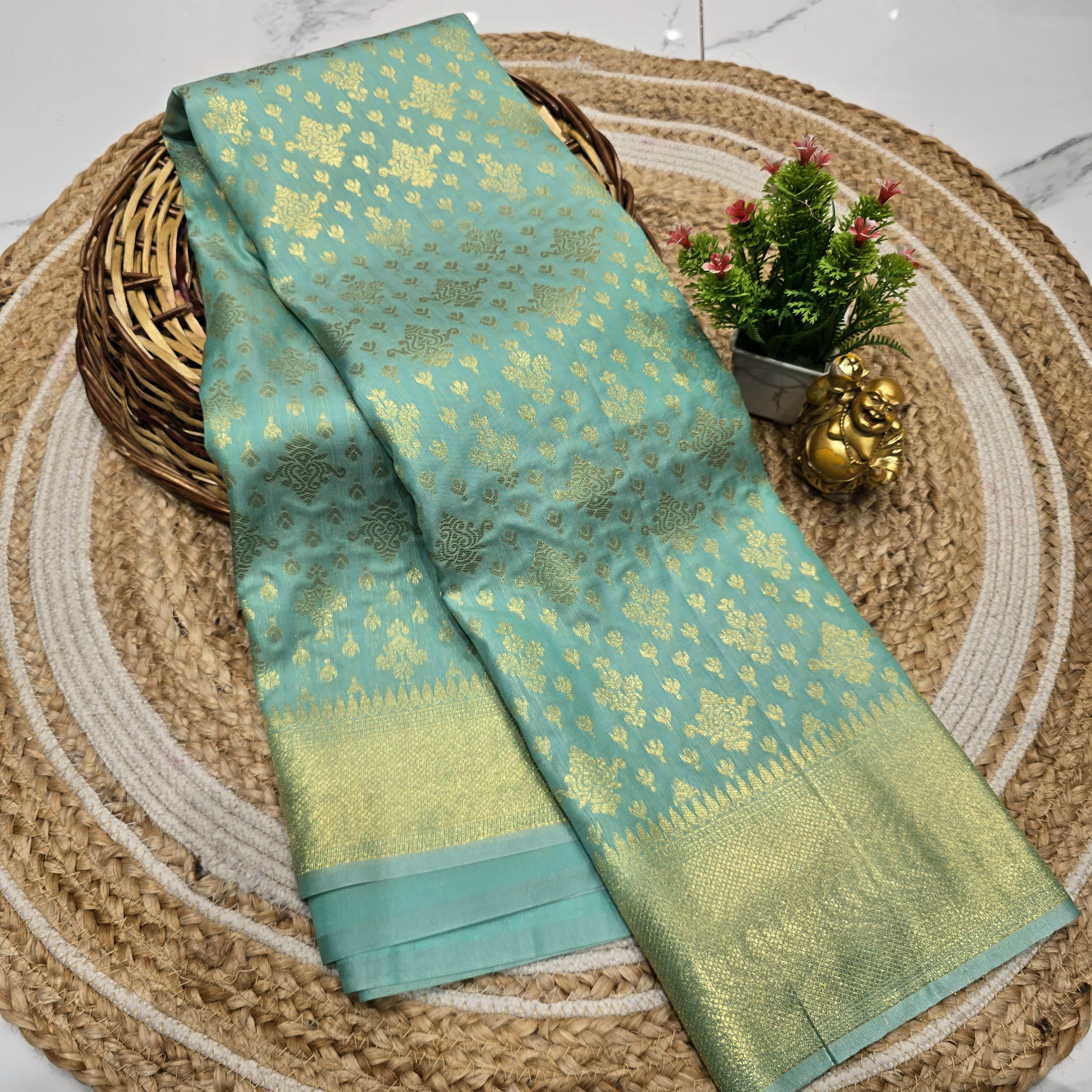 TriSha Inspired Silk Saree