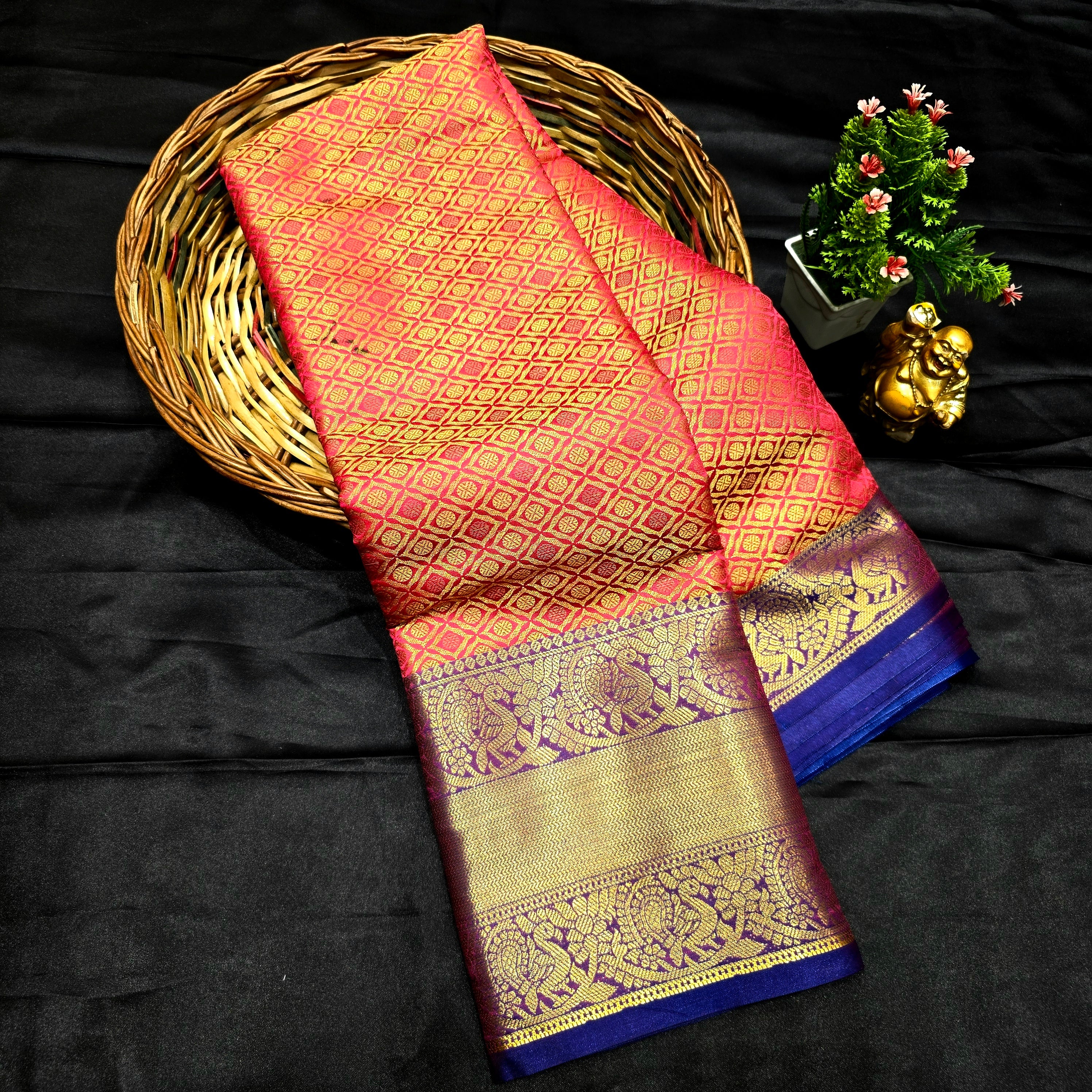 Tissue Bridal Saree