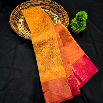 All Self Bridal Saree