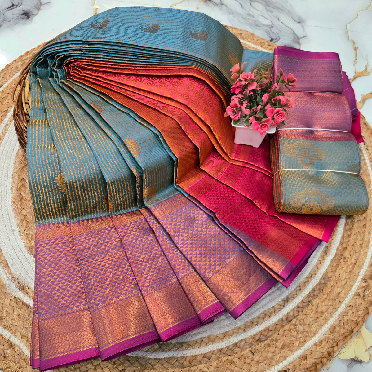 Festive Vairaoosi Silk Saree