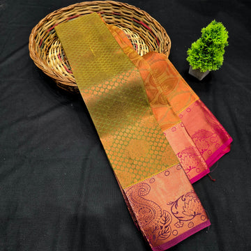All Self Bridal Saree ( Without Stone )