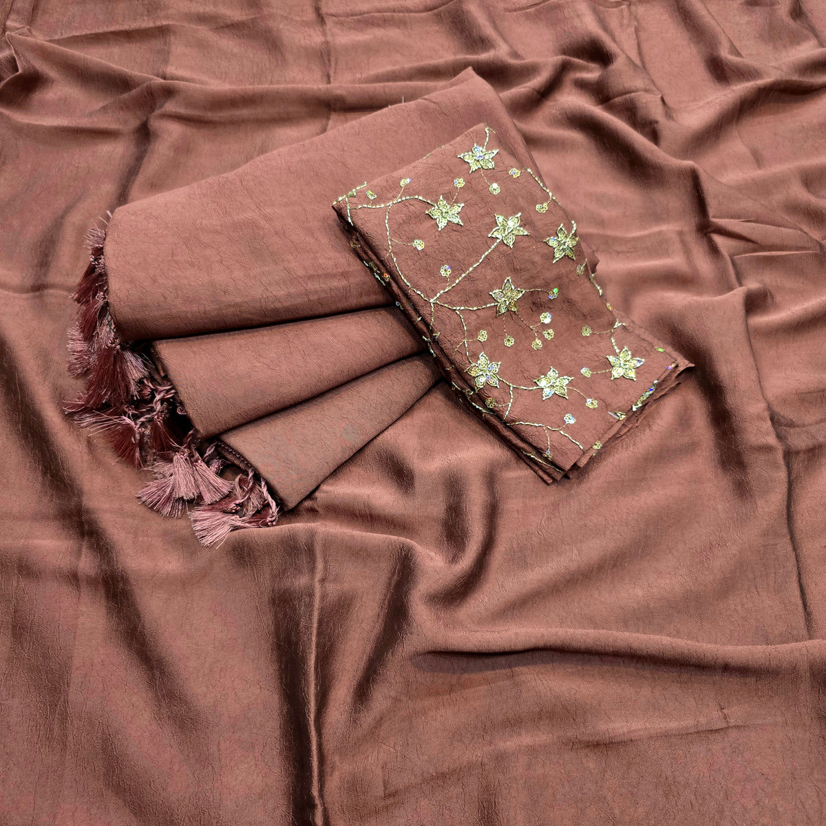 Diwali Special Crush Silk Saree