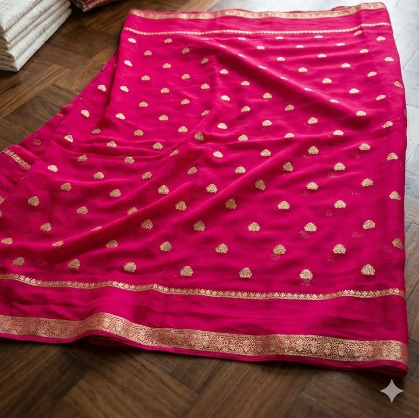 Pure Georgette Saree
