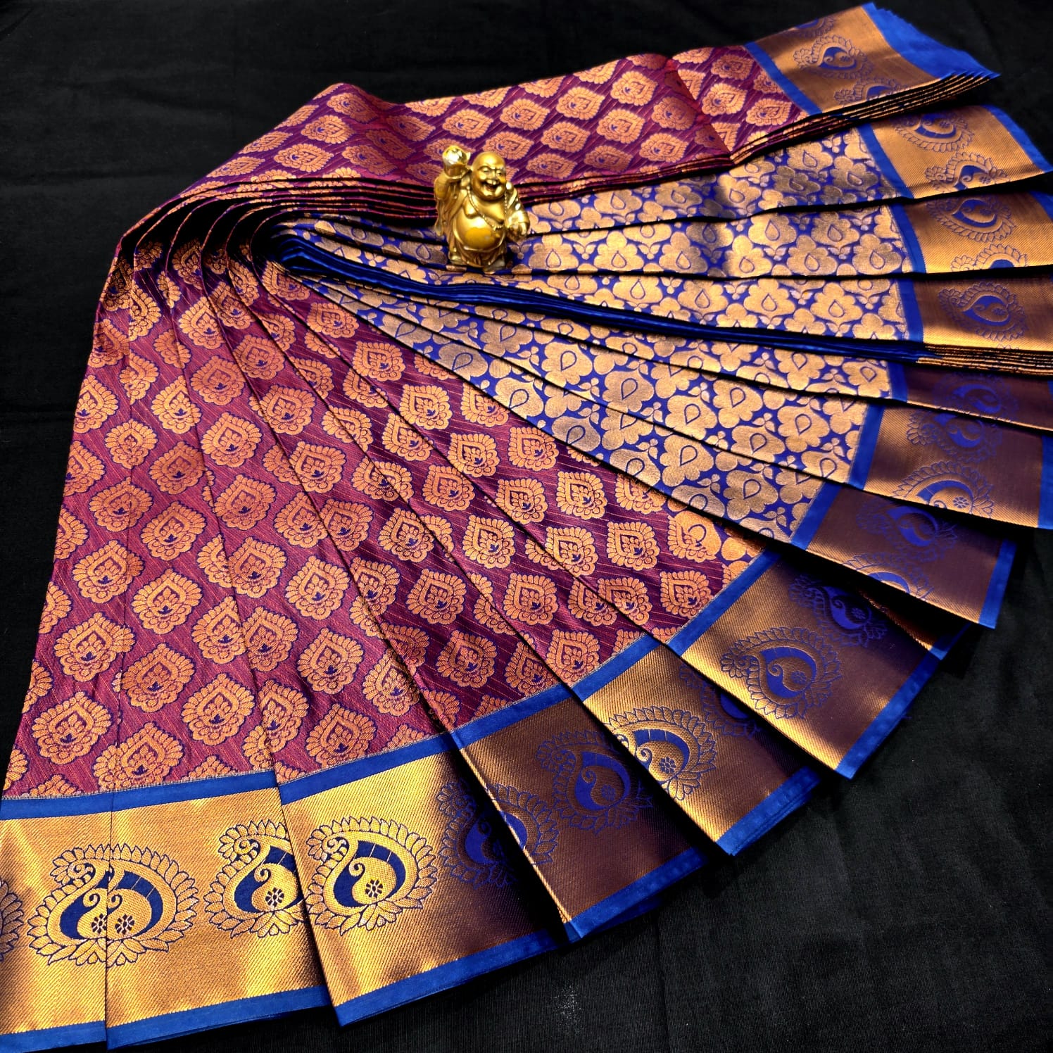All Self Bridal Saree