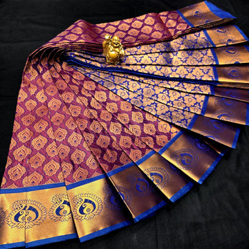 All Self Bridal Saree
