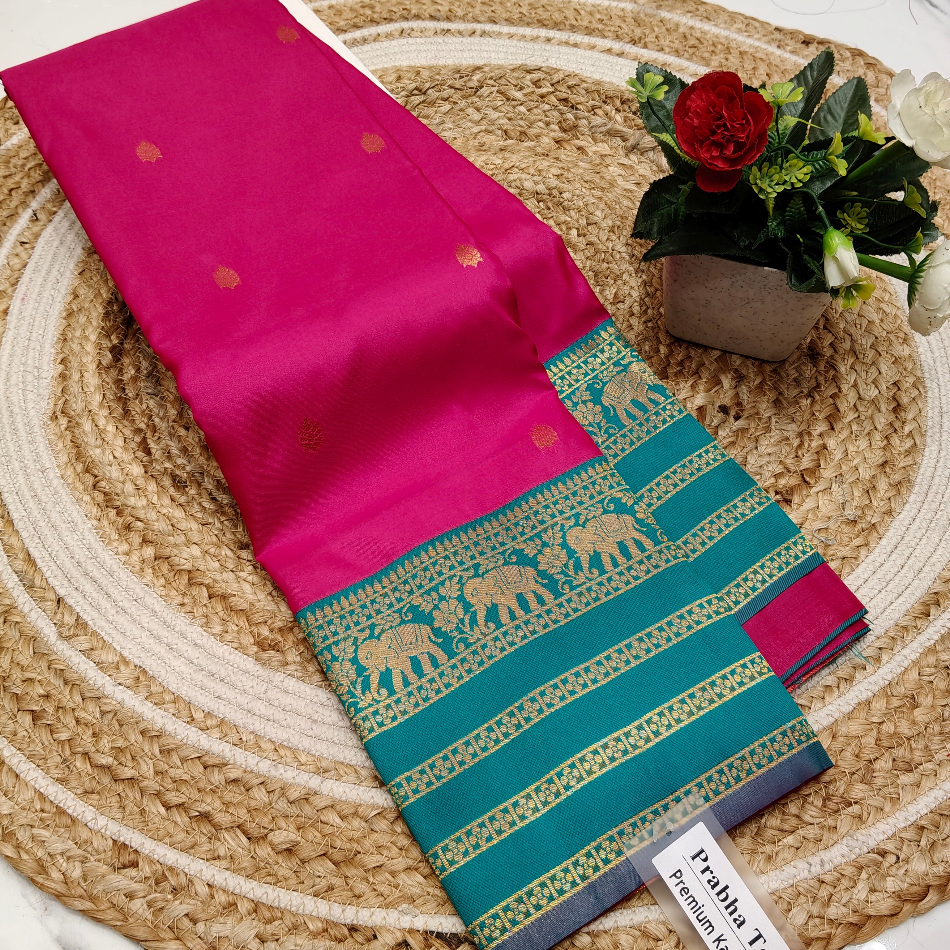 Own Production Traditional Silk Saree