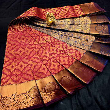 All Self Bridal Saree