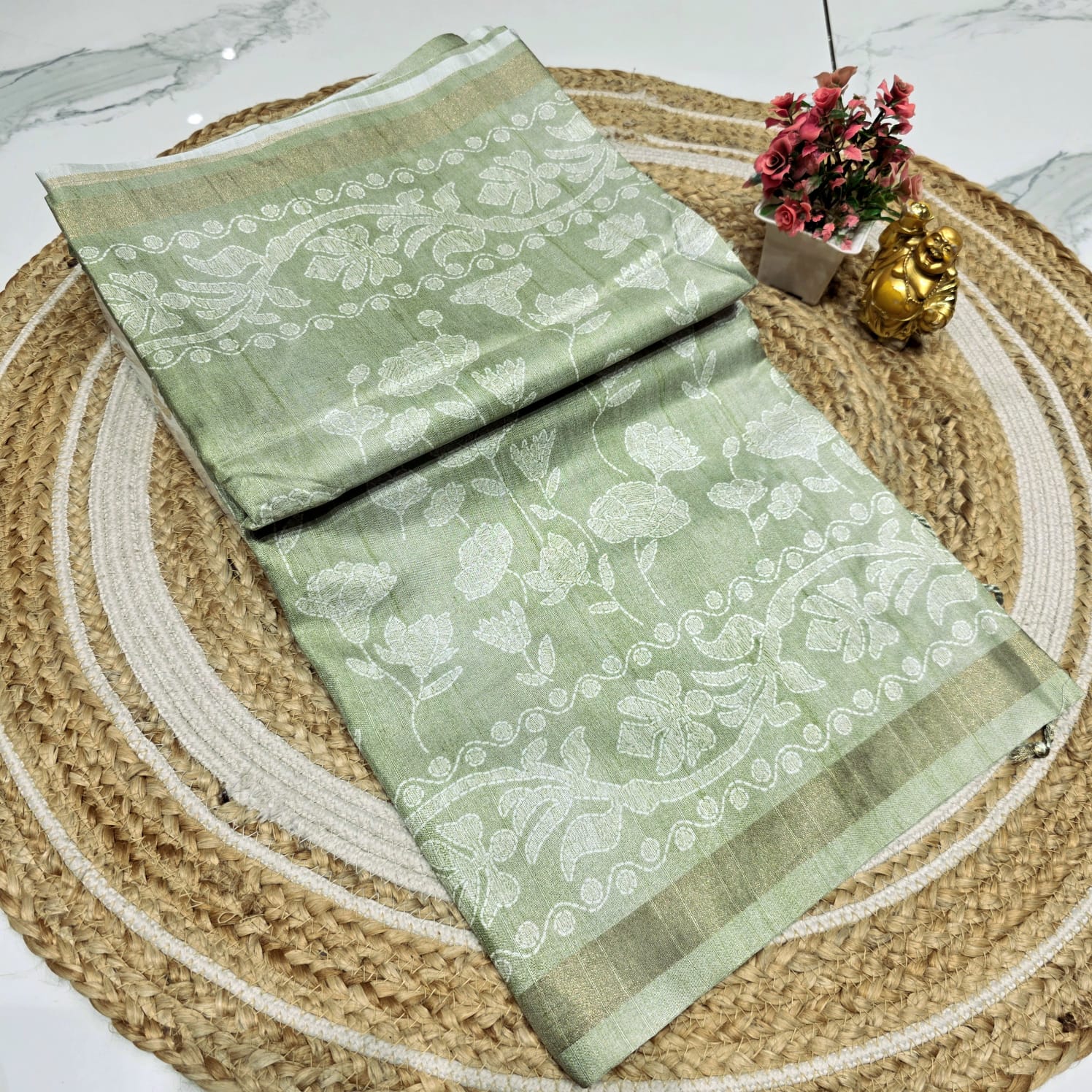 Siddhanth Printed Silk Saree