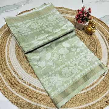 Siddhanth Printed Silk Saree