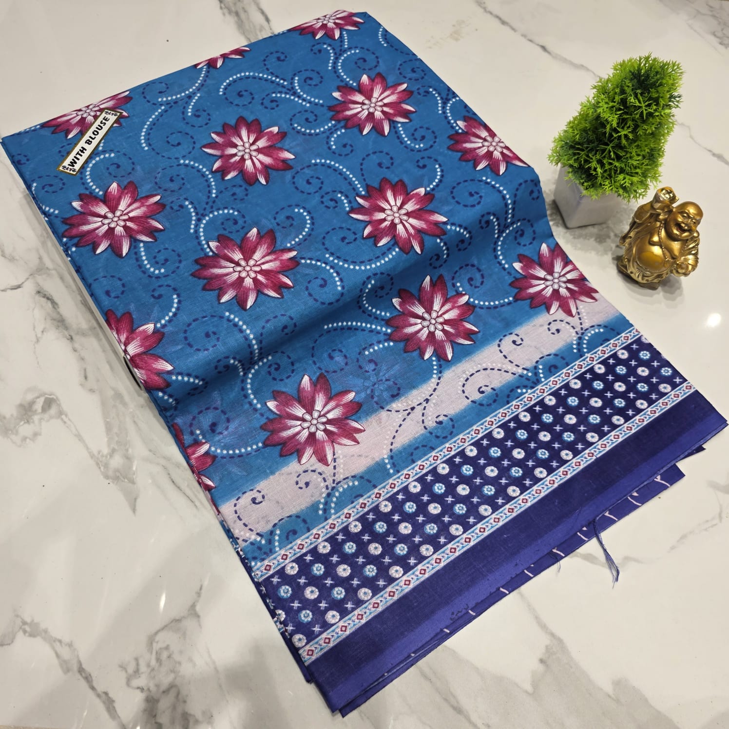 Voile Cotton Saree