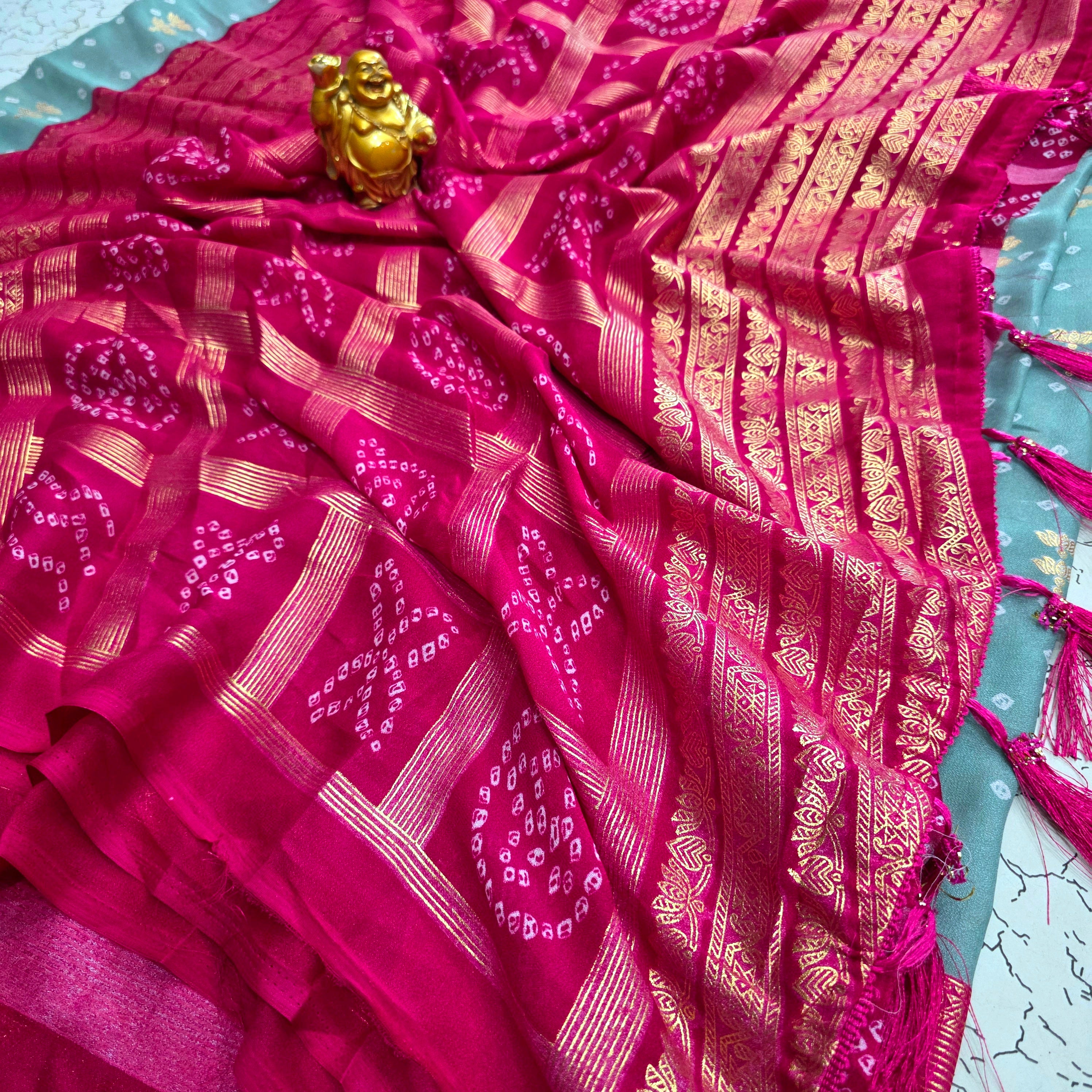Bandhani saree