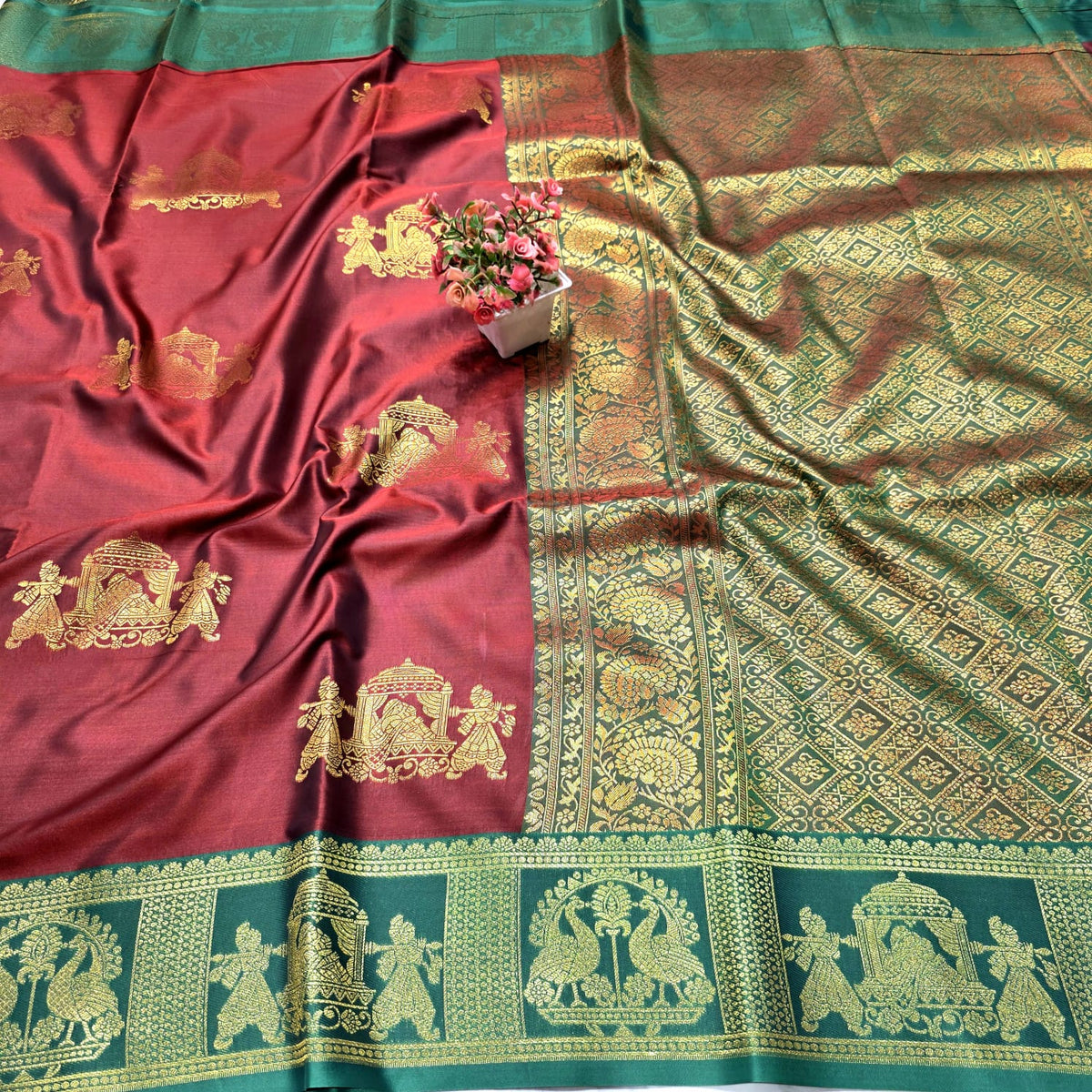 Diwali Special Luxury Soft Silk Saree