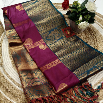 Bridal Luxury Soft Silk Saree