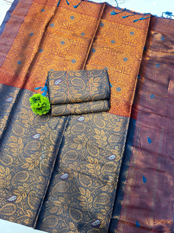 Bridal Soft Silk Saree ( Same Colour only dispatch )