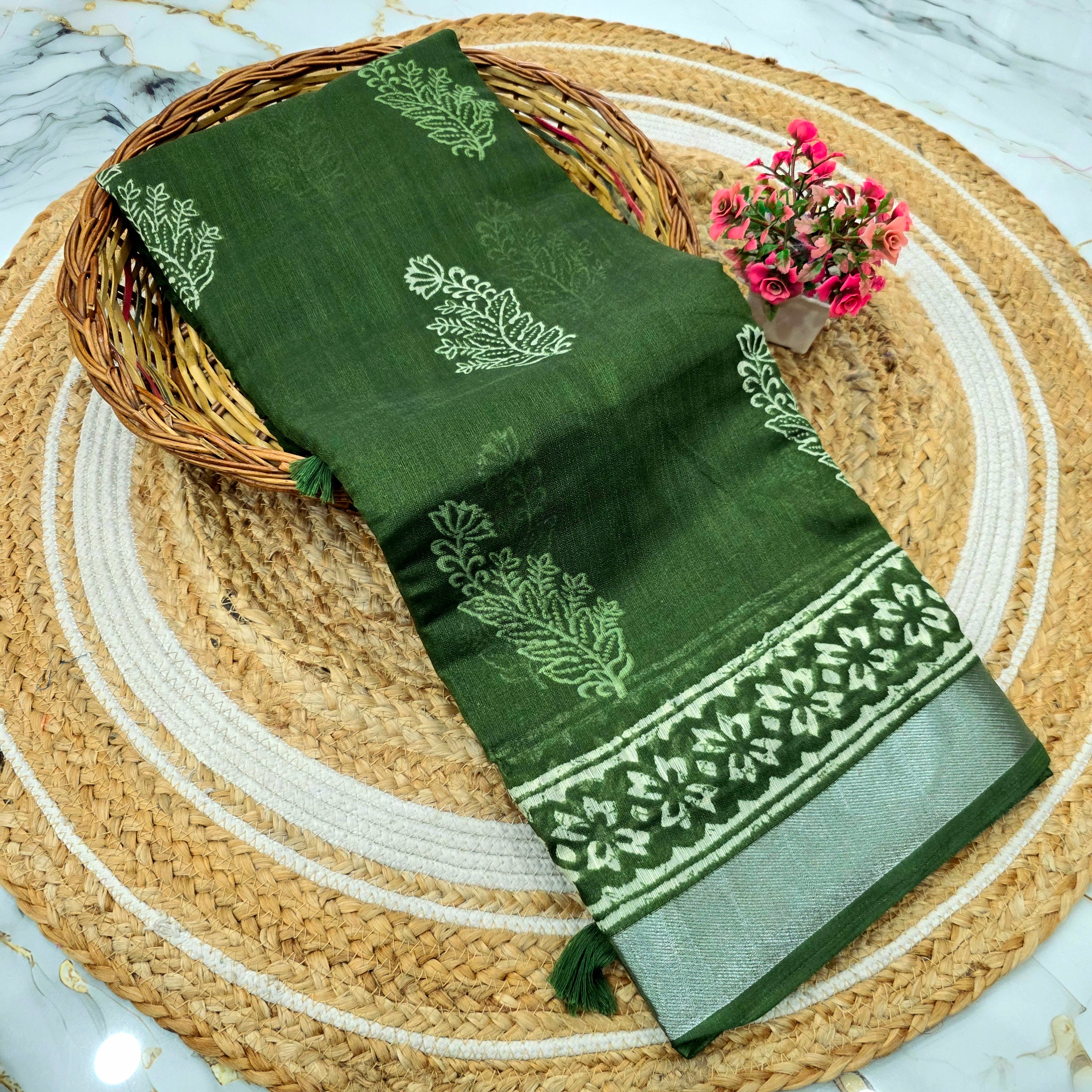 Siddhanth Branded Cotton Saree