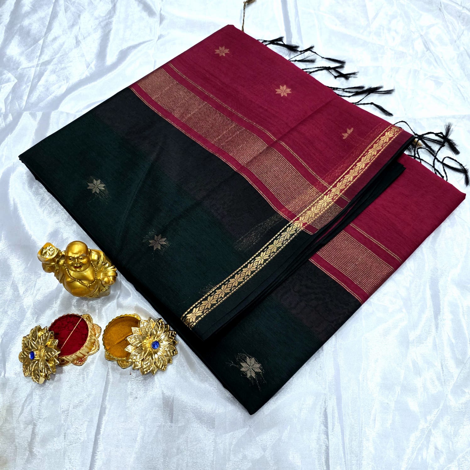 Maheshwari cotton saree
