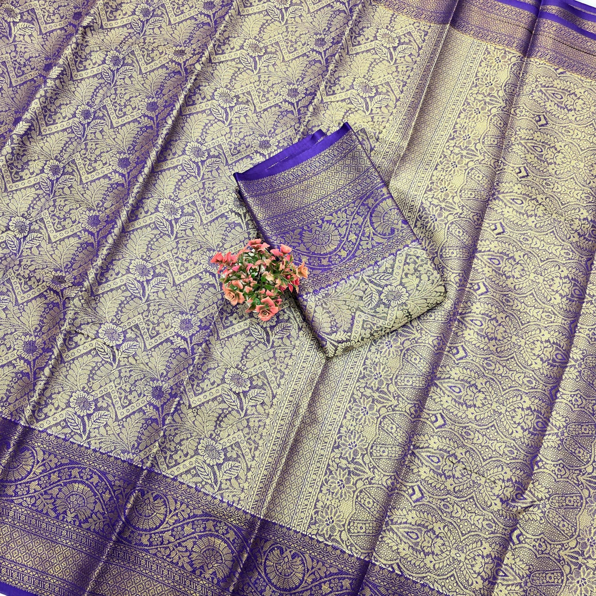 One Gram Gold Saree ( same colour only dispatch )