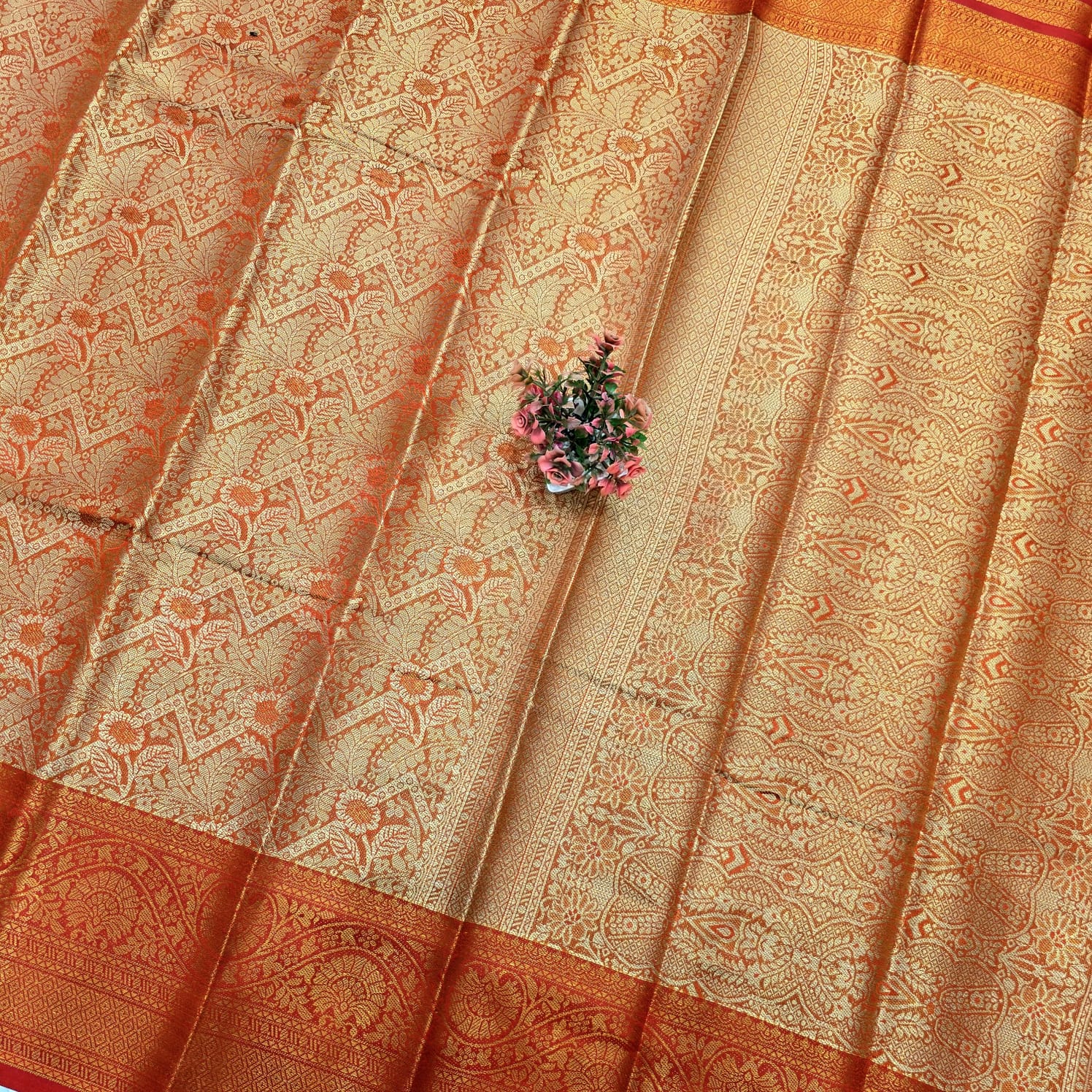 One Gram Gold Saree With zari Border ( same colour only dispatch )