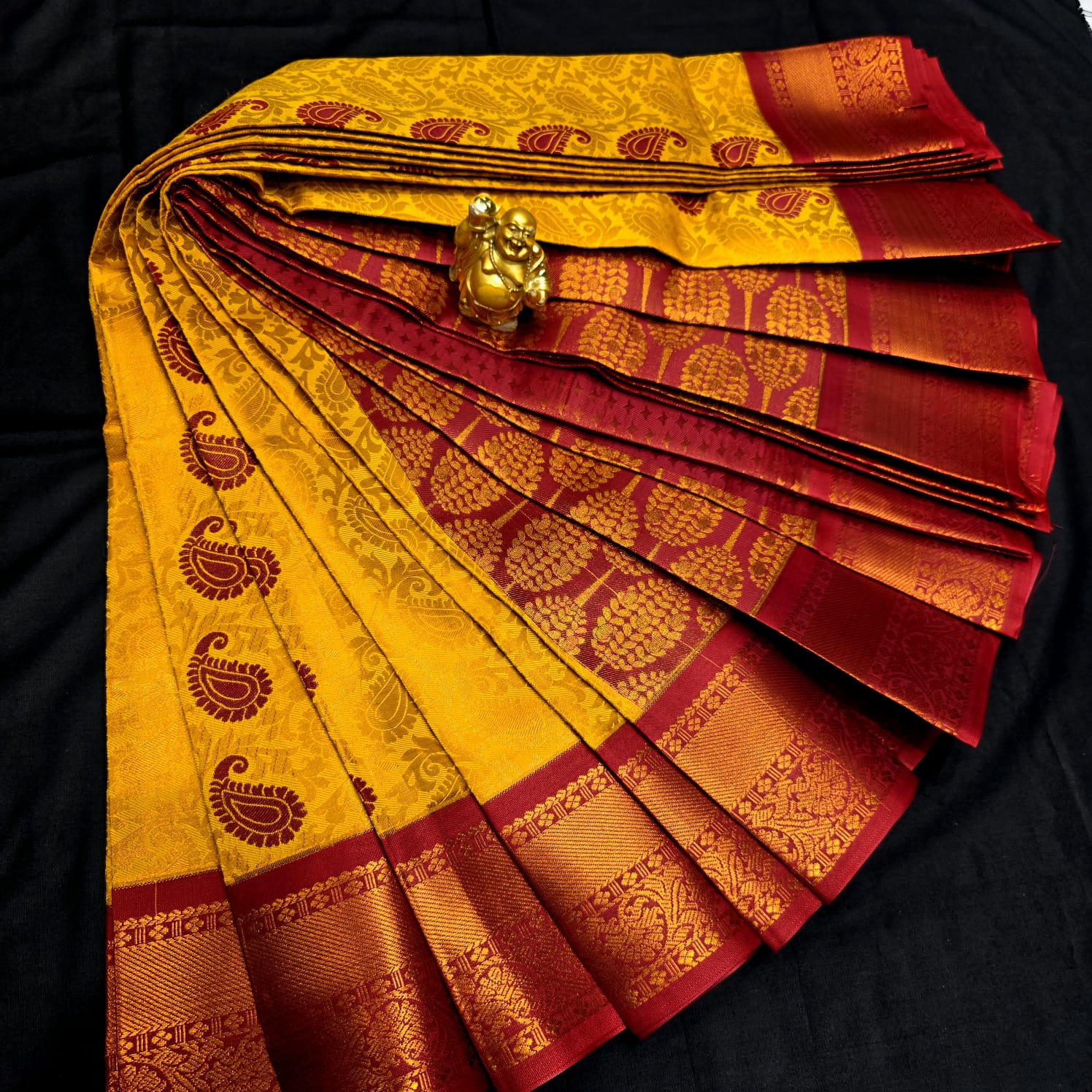 All Self Bridal Saree