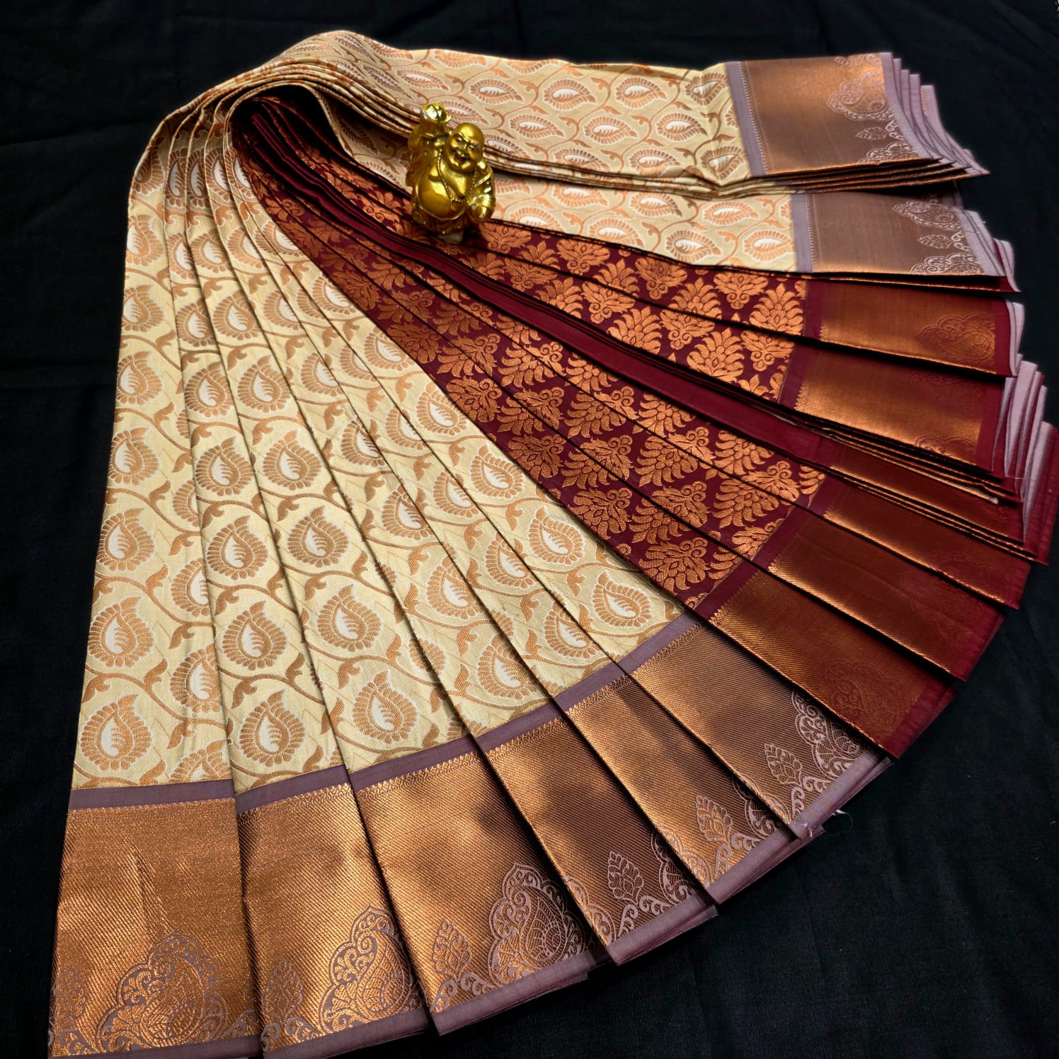 All Self Bridal Saree