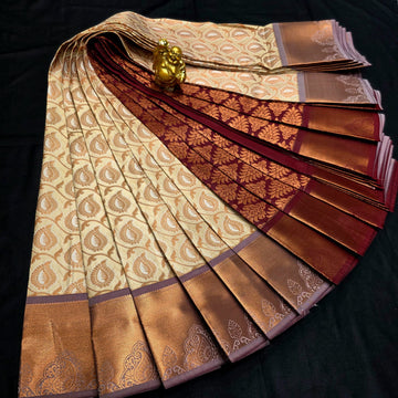 All Self Bridal Saree