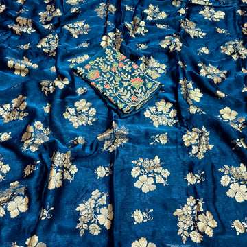 Majestic Fancy Zari Silk Saree ( Same Colour only dispatch )