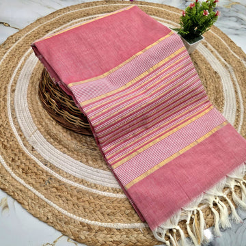 Jute Cotton Saree
