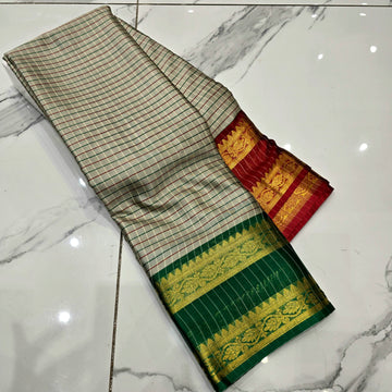 Chettinad Traditional Silk Saree