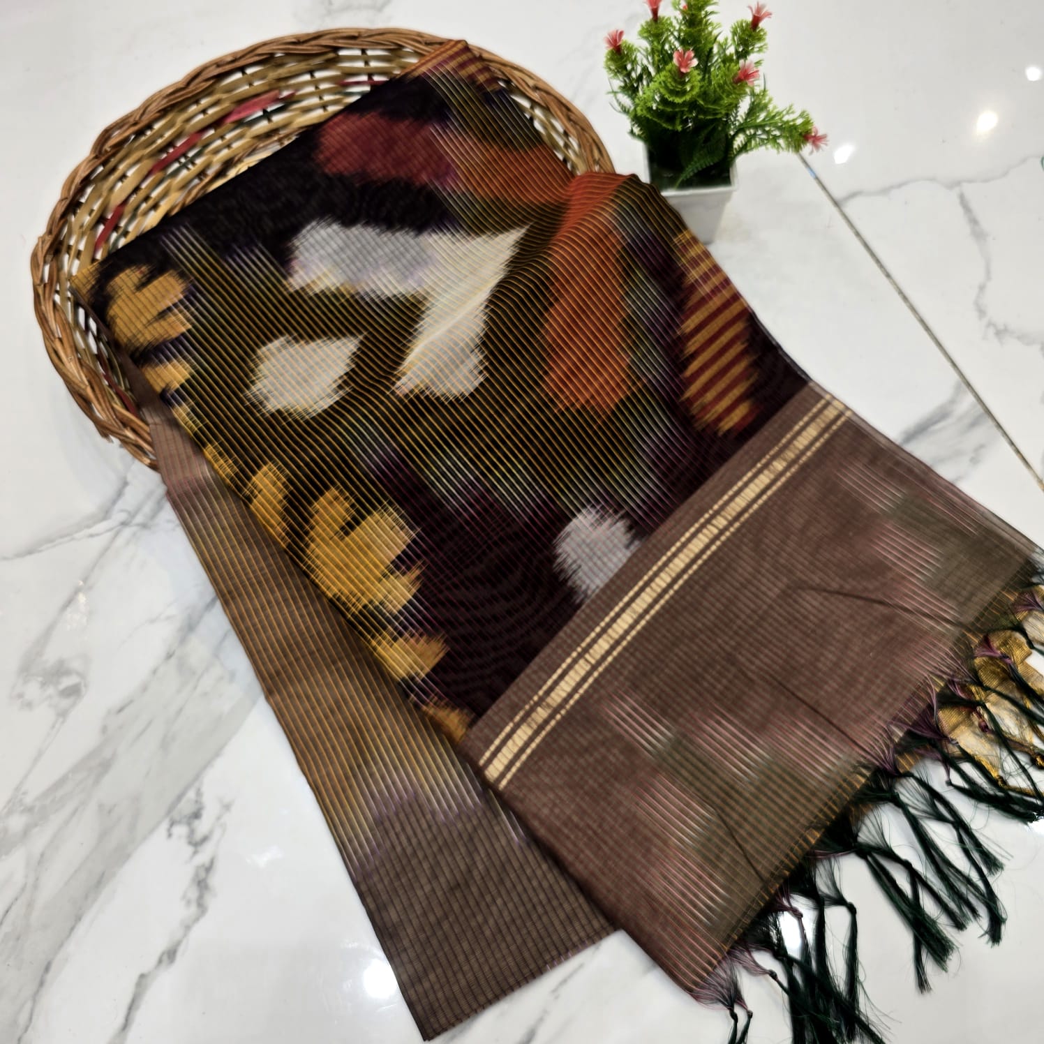 Pochampally Cotton Saree