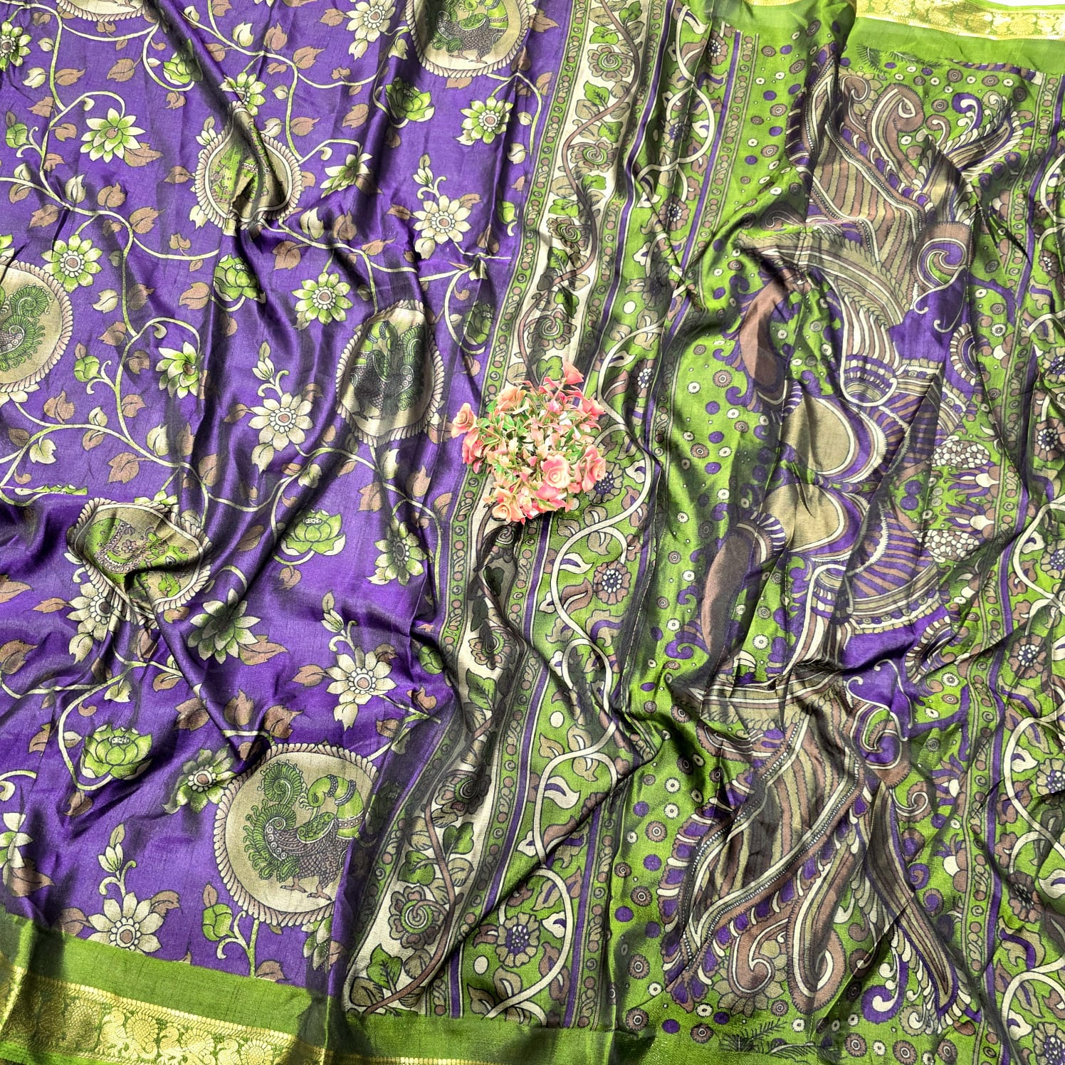 Narayani Kalamkari Silk Saree