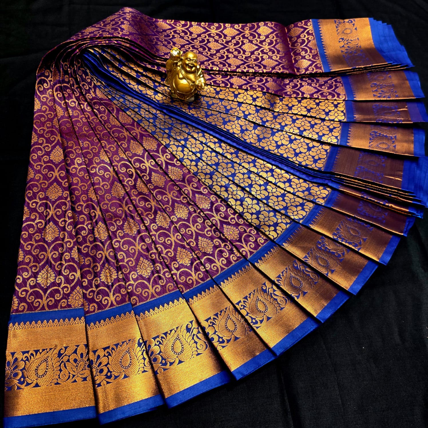 All Self Bridal Saree