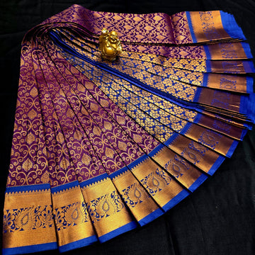 All Self Bridal Saree