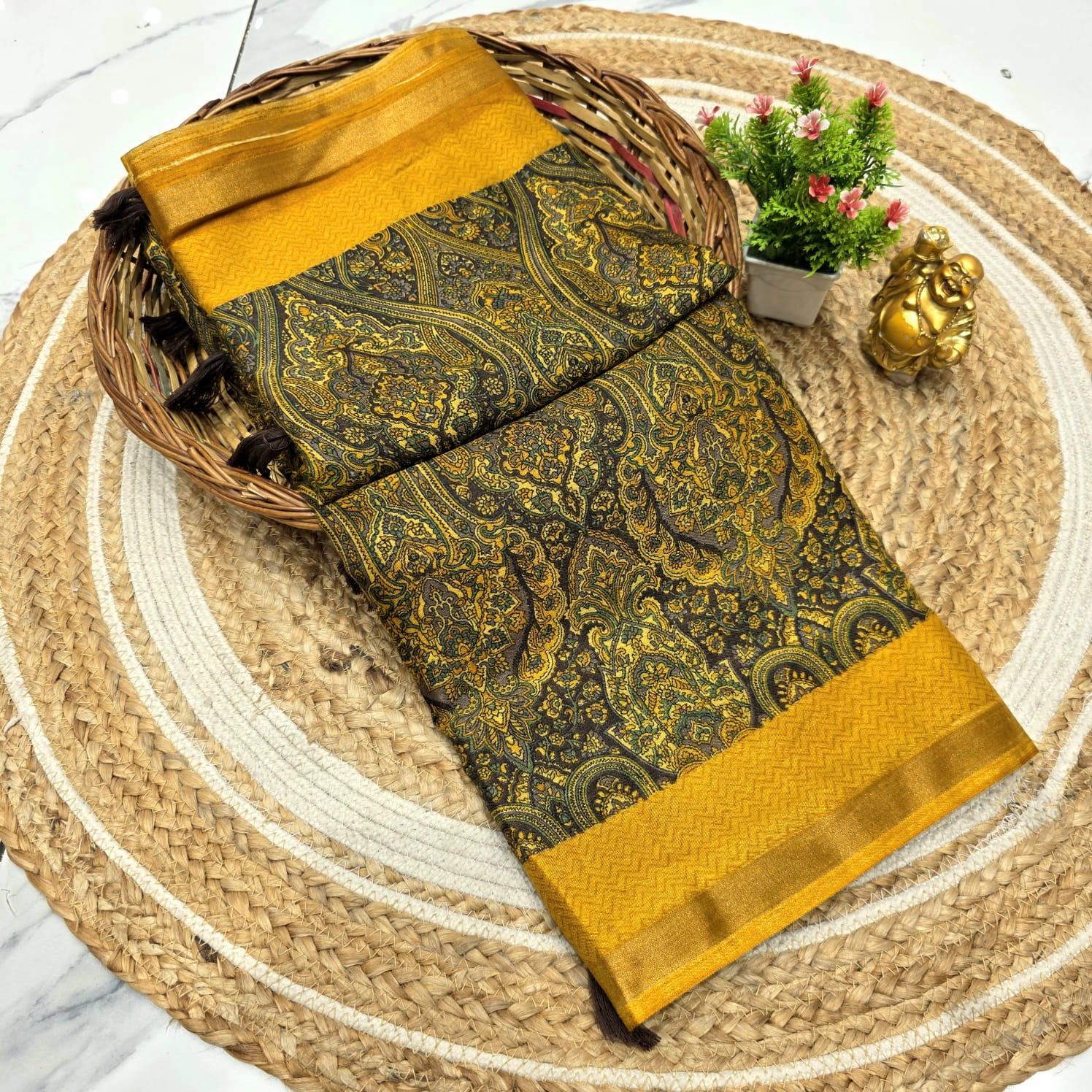 Malai cotton Saree
