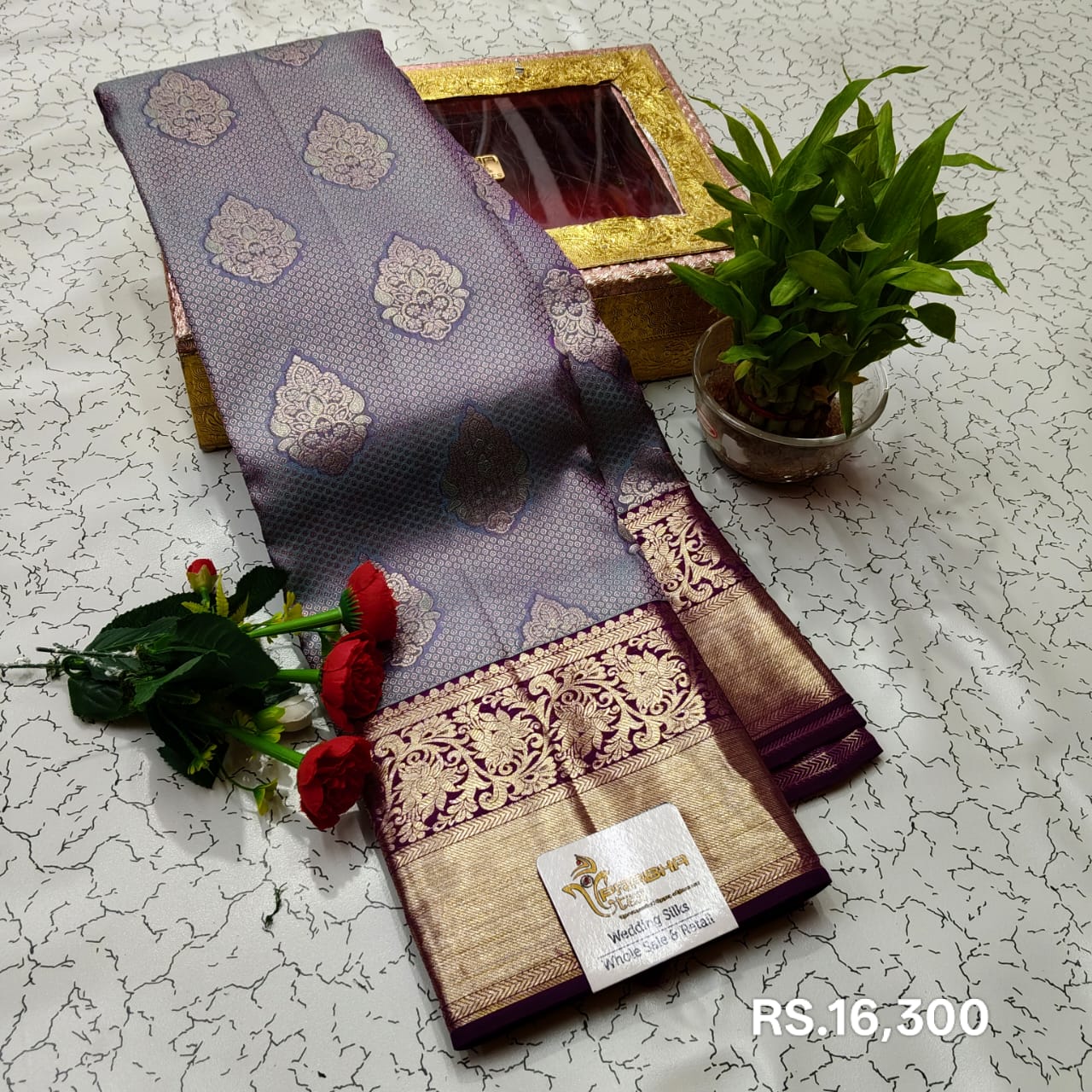 Pure Kanjivaram Pattu Sarees with Silk Mark