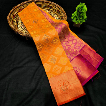 All Self Bridal Saree