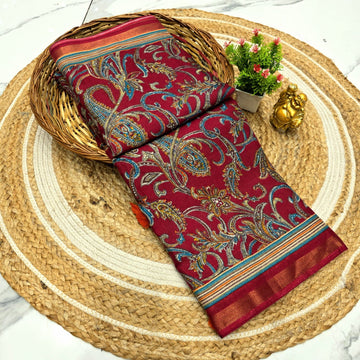 Malai cotton Saree