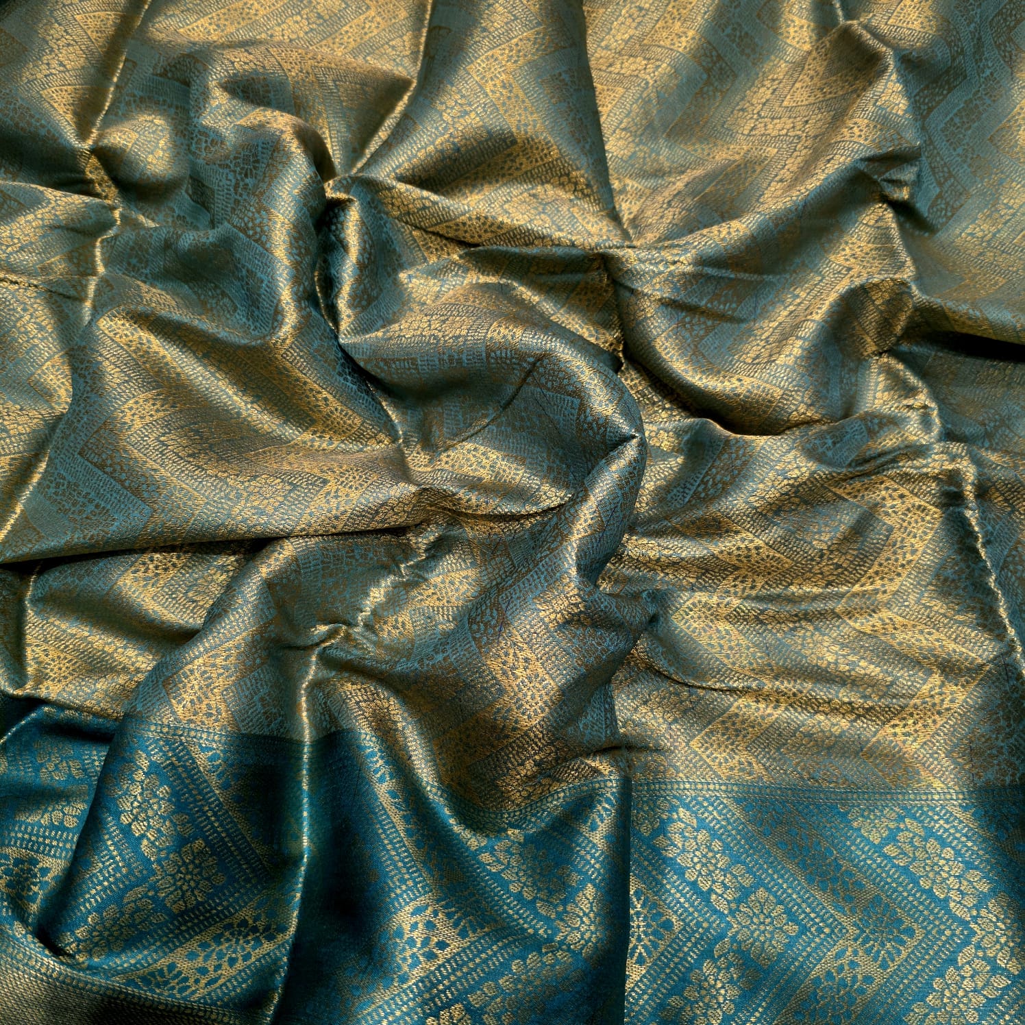 Gold Tissue Silk Saree