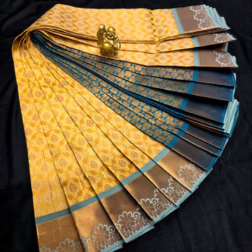 All Self Bridal Saree