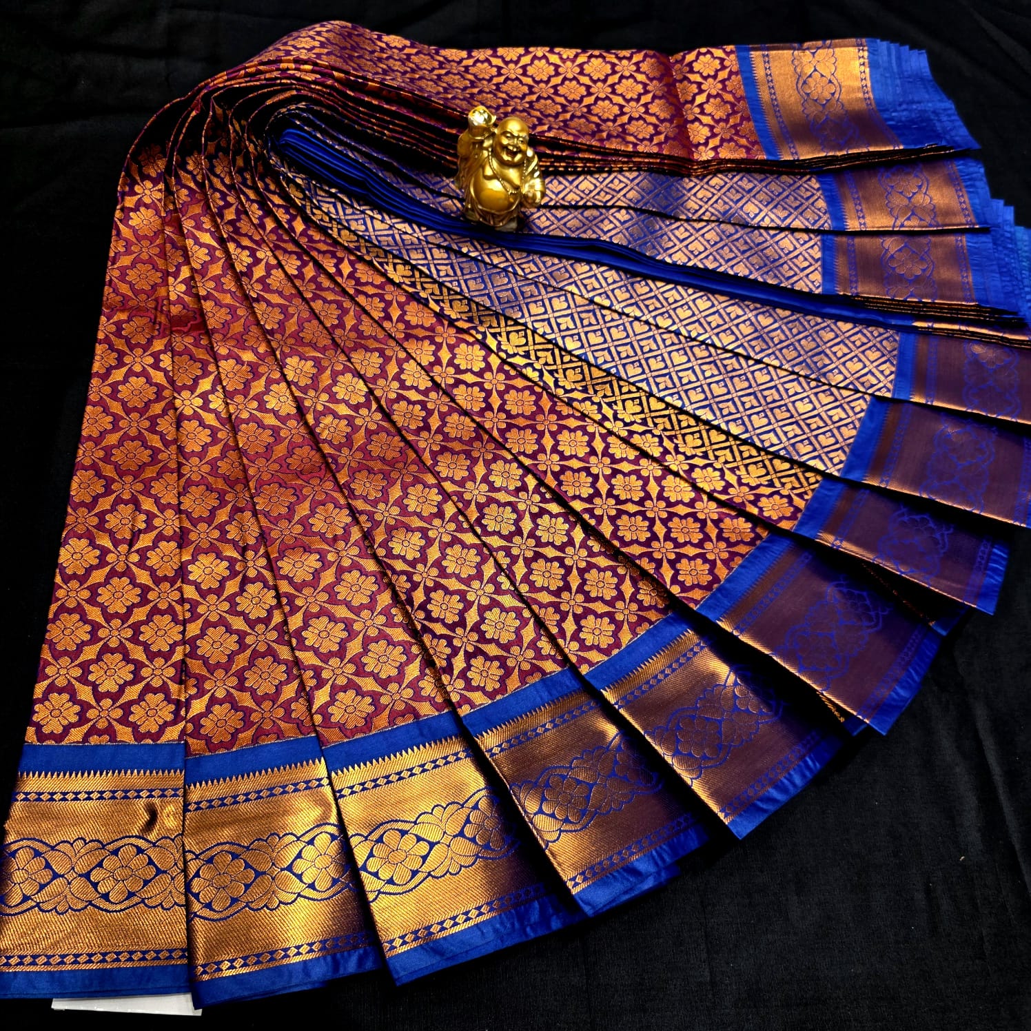 All Self Bridal Saree