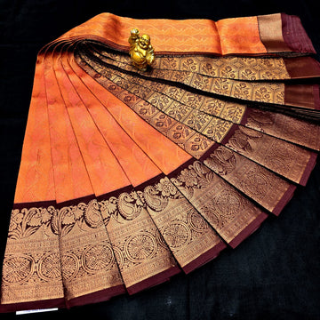 All Self Bridal Saree