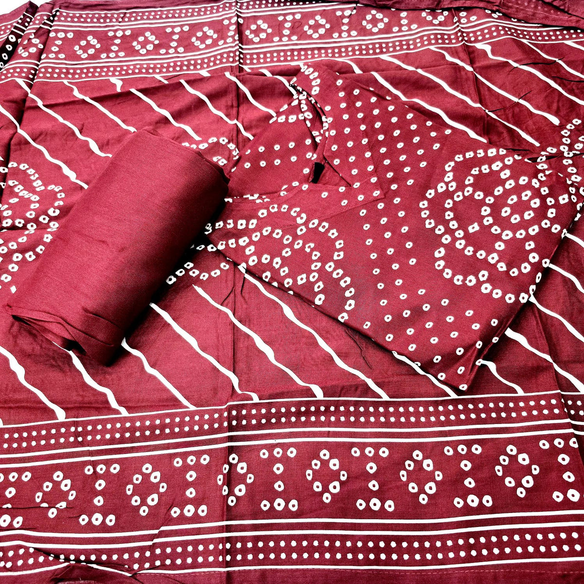 Printed Floral Kurti Set
