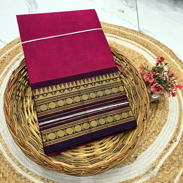Chettinad Cotton Saree ( without blouse )