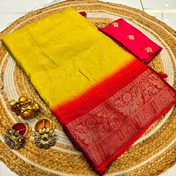 Fancy Blouse Work Saree