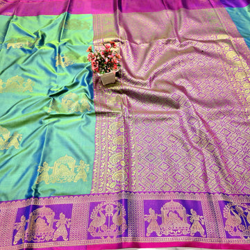 Diwali Special Luxury Soft Silk Saree