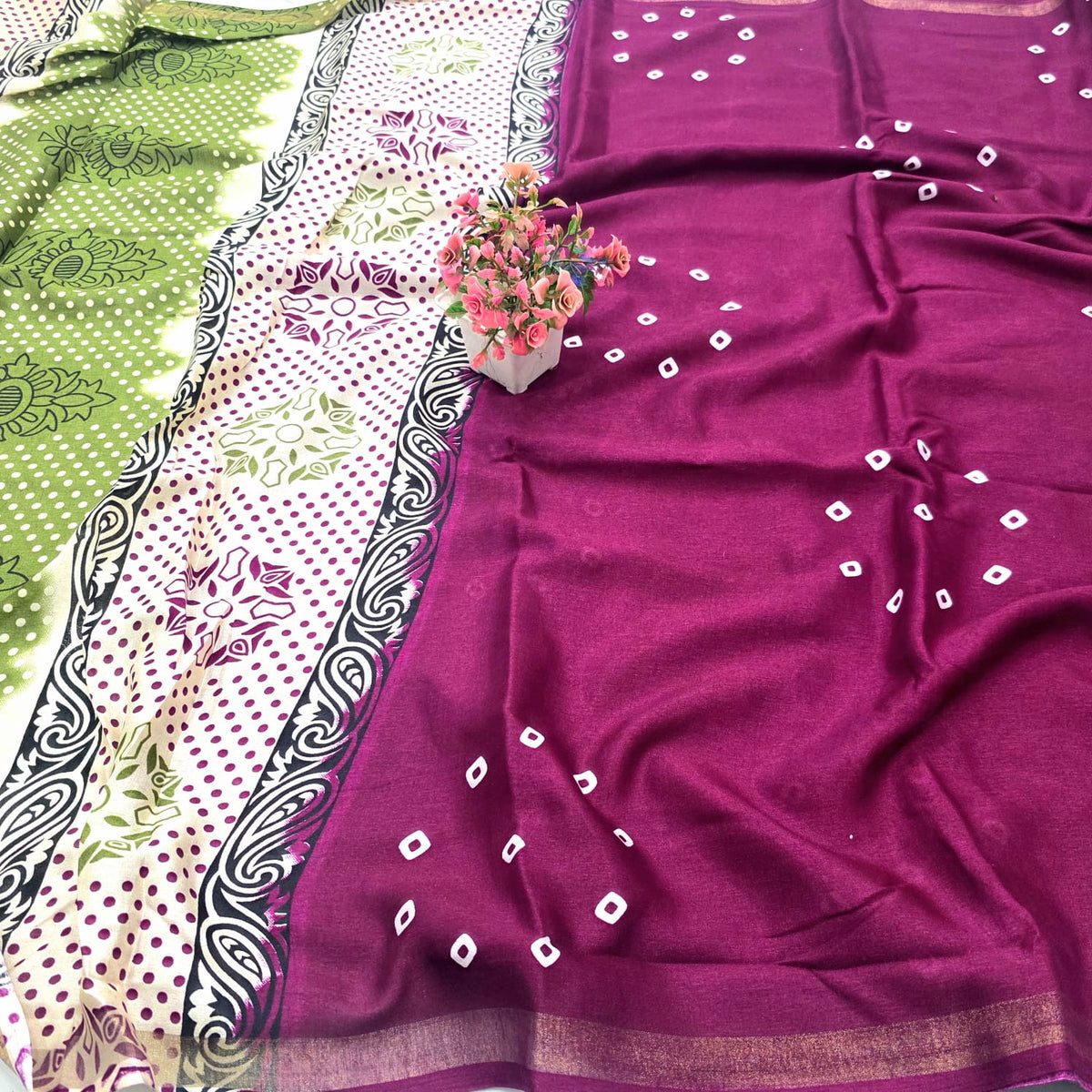MalMal Cotton Saree