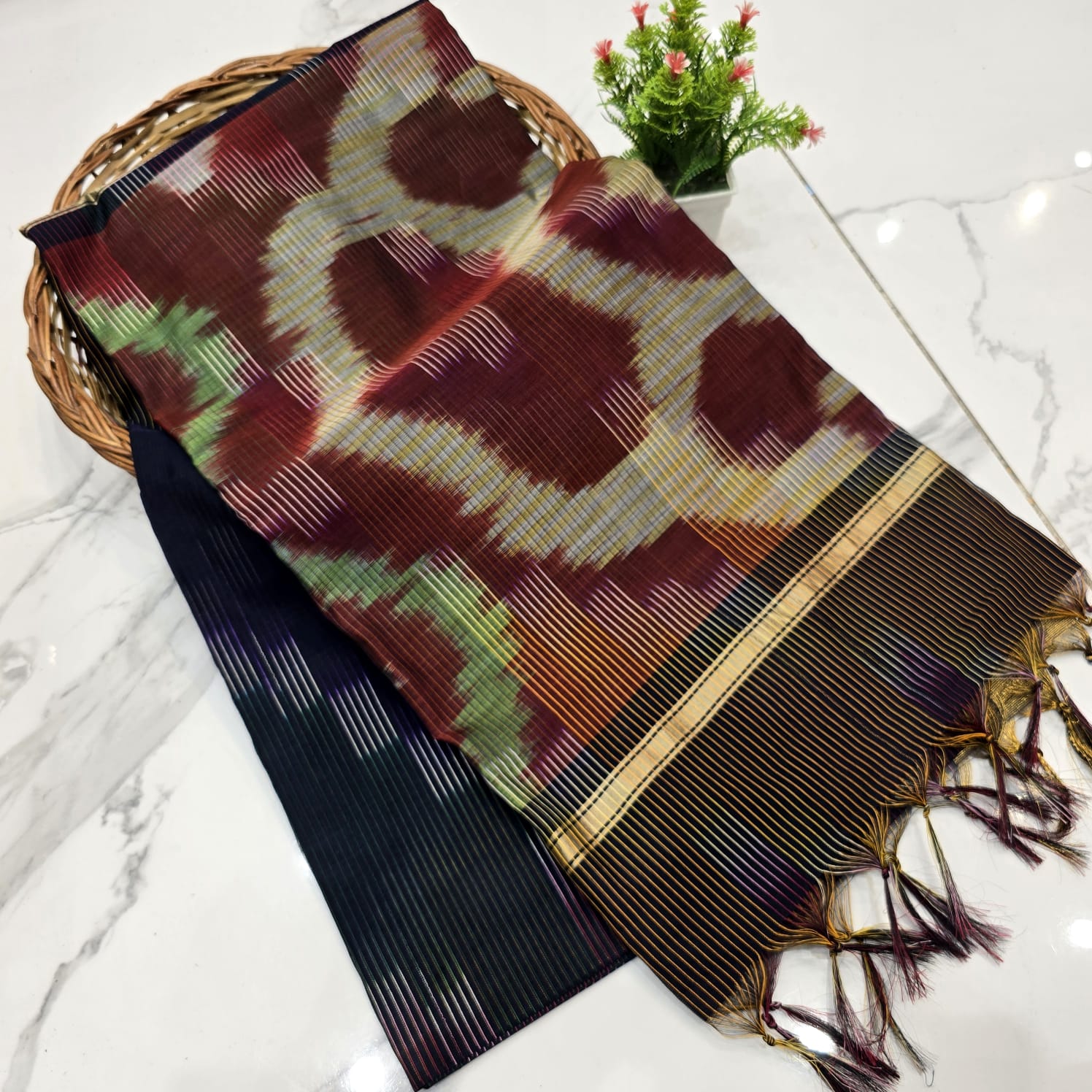 Pochampally Cotton Saree