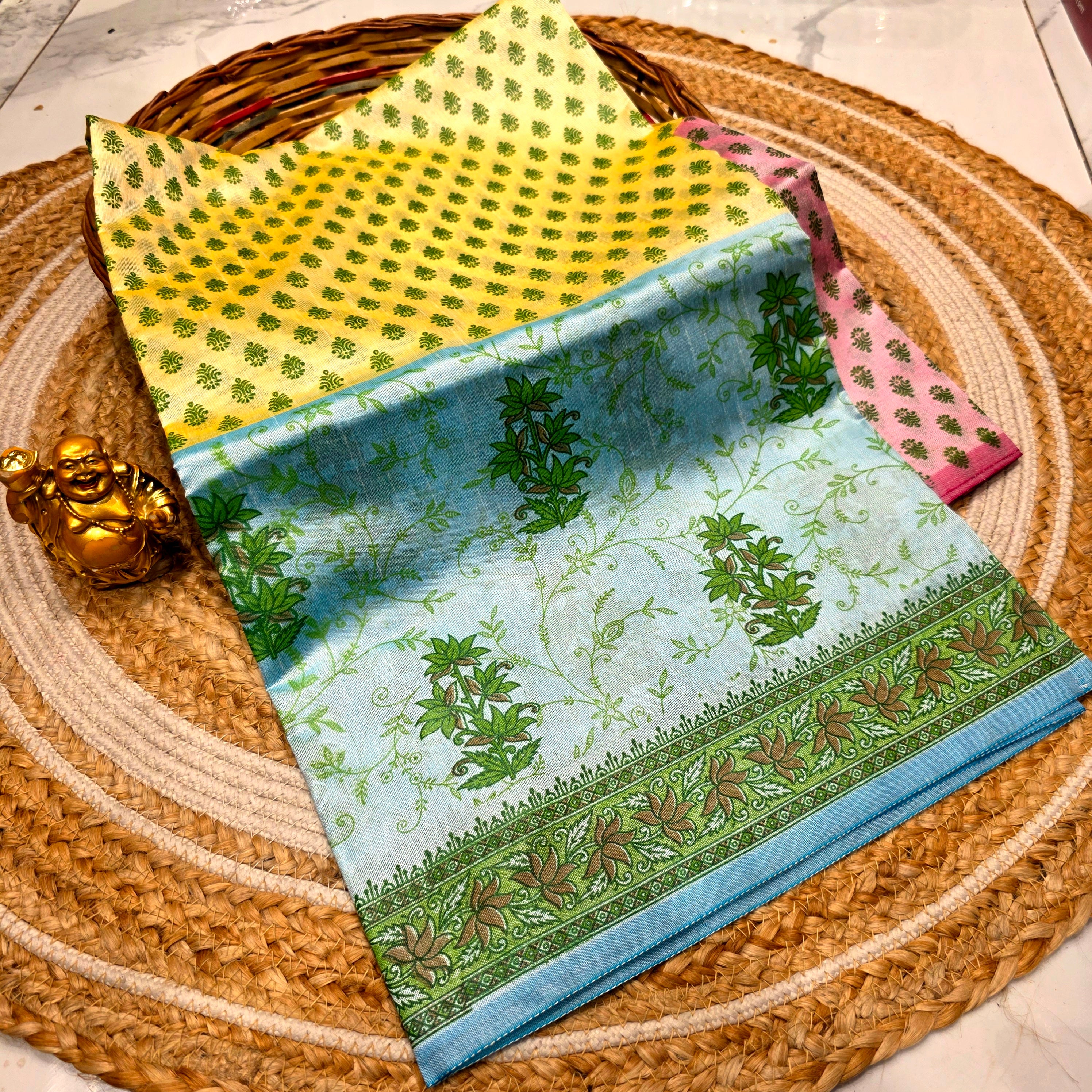 Fancy Printed Saree