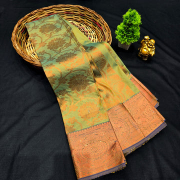 All Self Bridal Saree